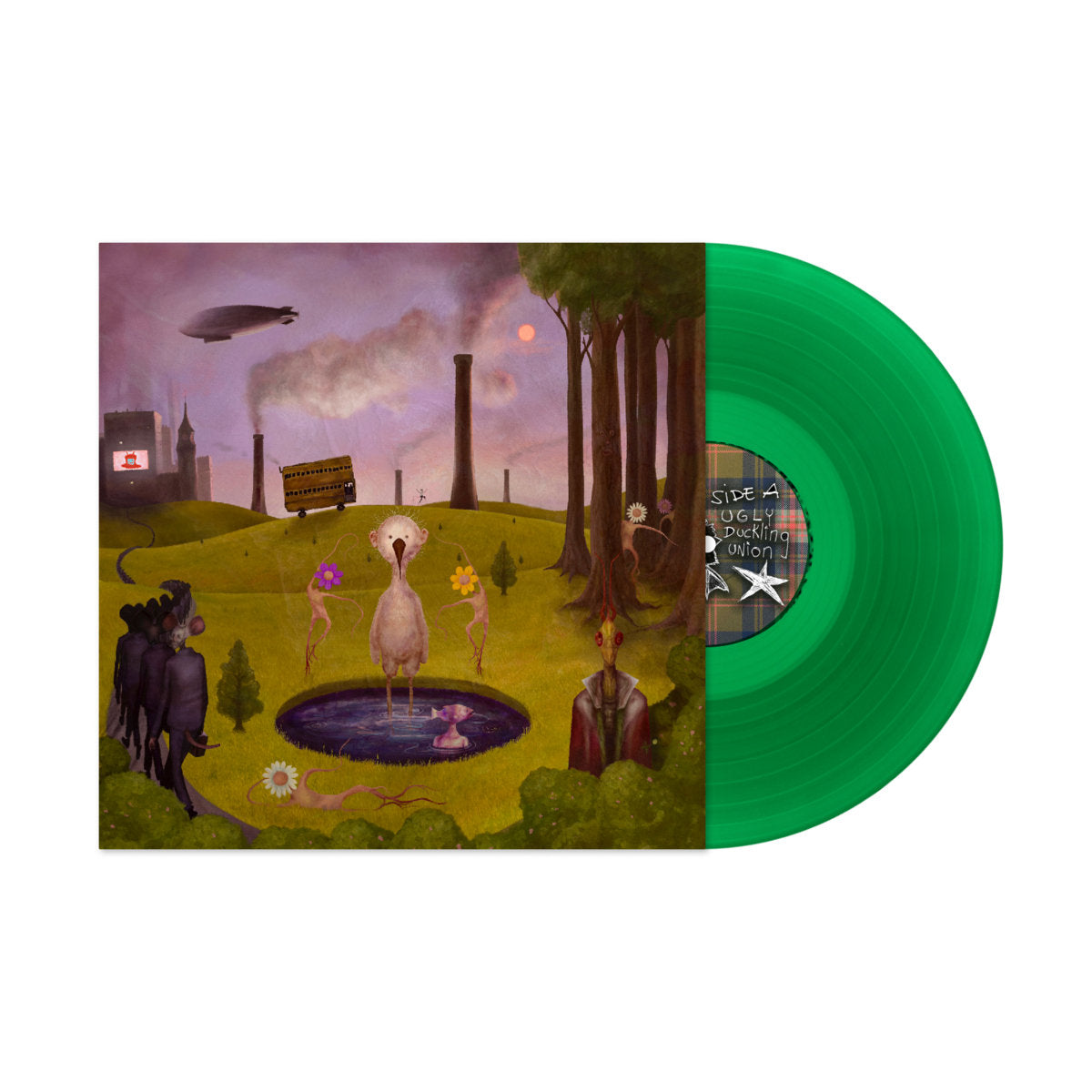 LOWERTOWN - UGLY DUCKLING UNION : EMERALD GREEN - LP