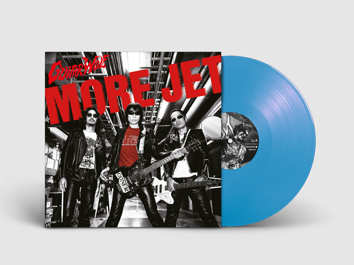 GUITAR WOLF - MORE JET : BLUE VINYL - LP