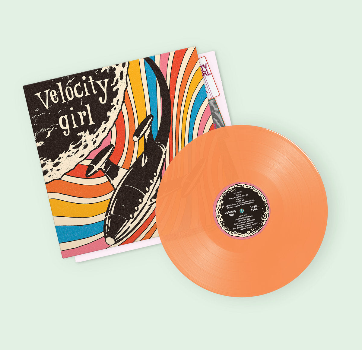 VELOCITY GIRL - 1989-1992: TRANSLUCENT ORANGE VINYL - LP