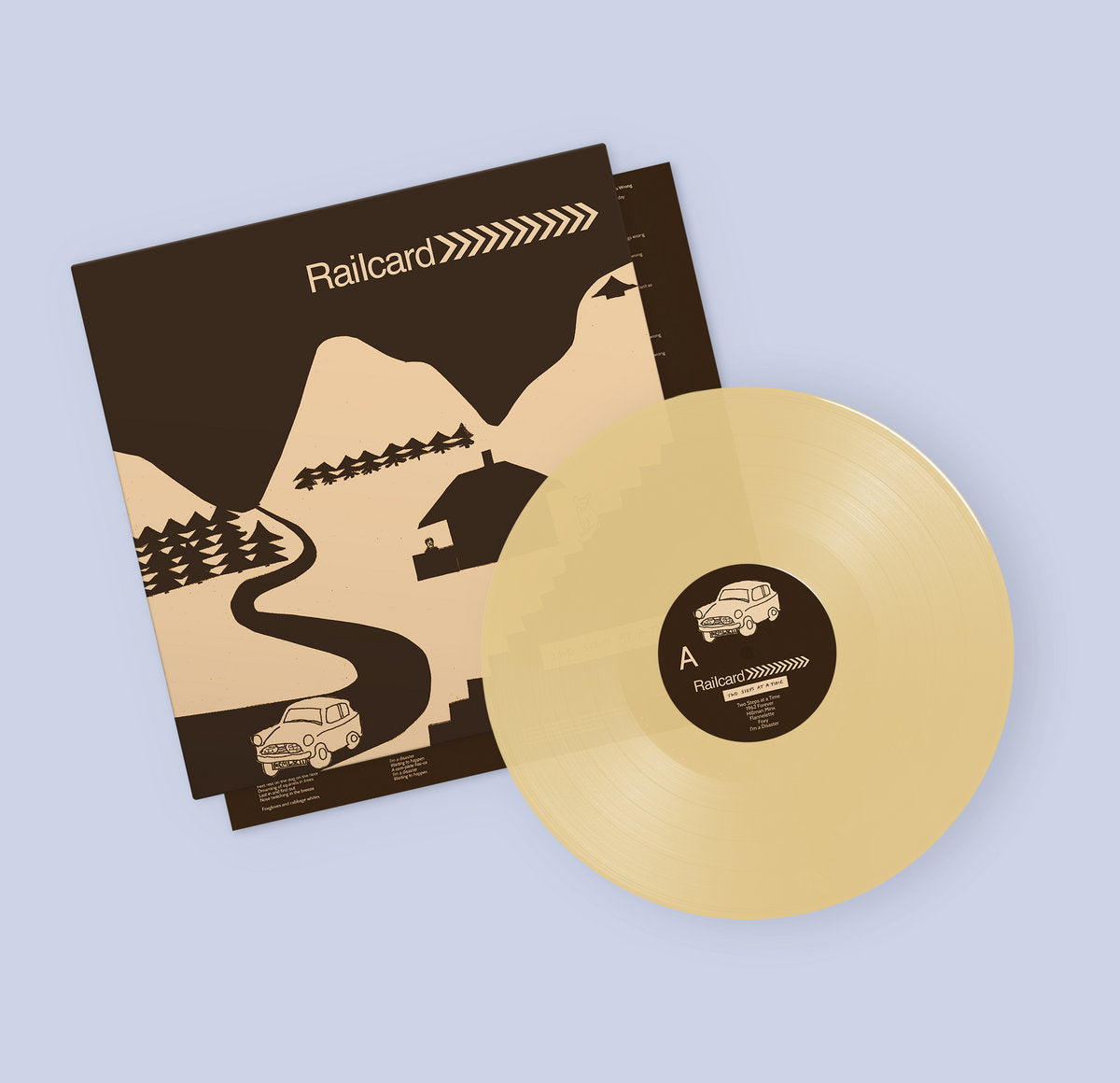 RAILCARD - TWO STEPS AT A TIME: TAN VINYL - LP