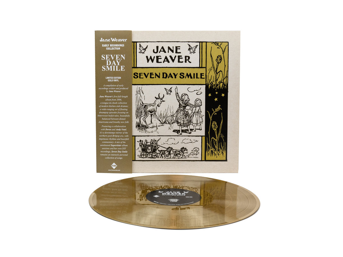 WEAVER, JANE - SEVEN DAY SMILE : GOLD VINYL - LP