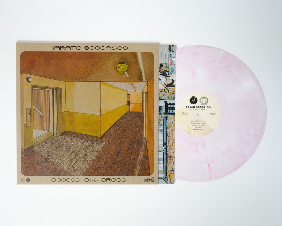 KARATE BOOGALOO - ACCESS ALL AREAS: PASTEL PINK VINYL - LP