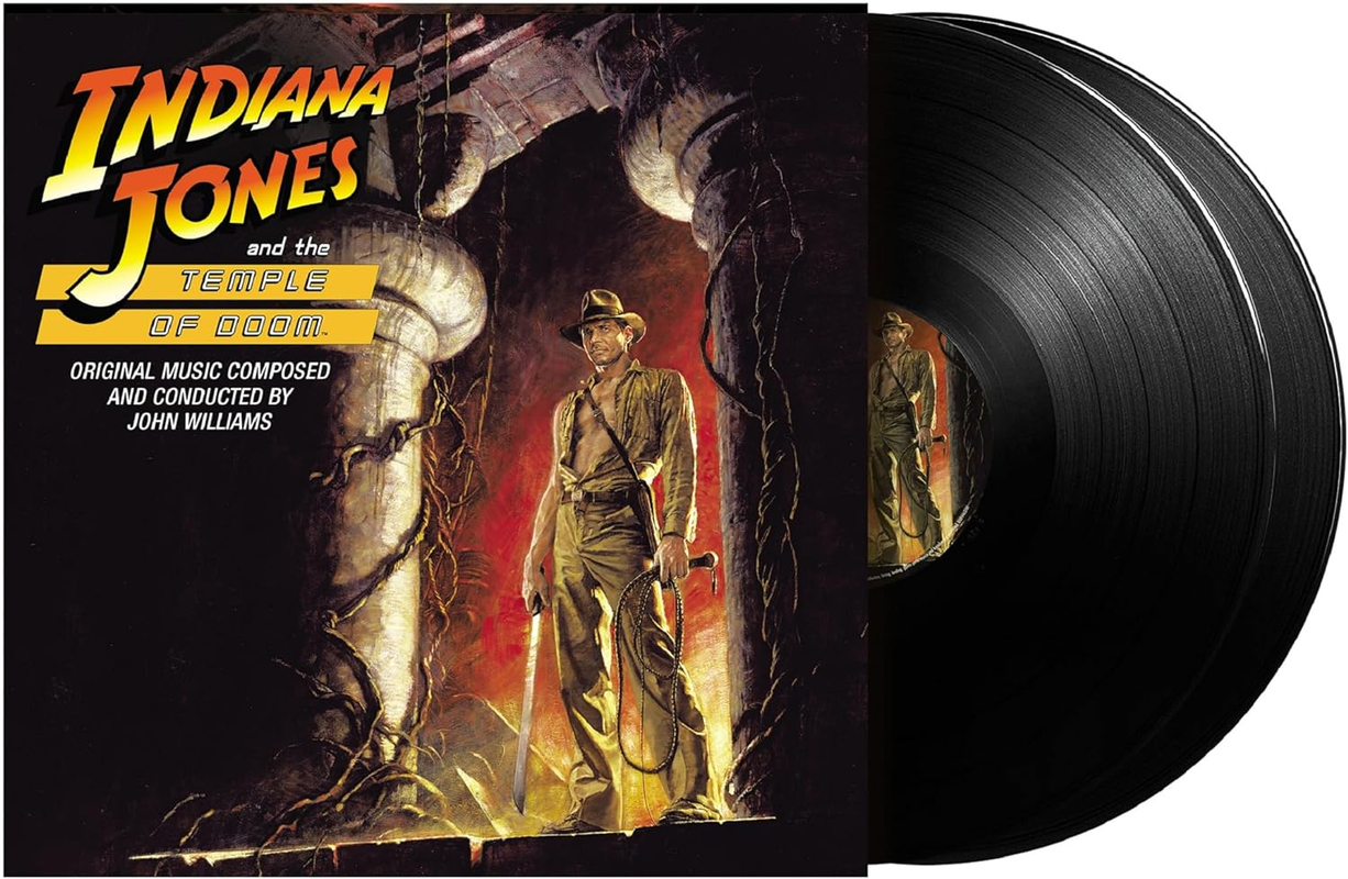 INDIANA JONES & THE TEMPLE OF DOOM - SOUNDTRACK : 2LP SET (2024 REISSUE) - LP