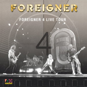FOREIGNER - FOREIGNER 4 LIVE TOUR 1981-82: 2LP SET - LP