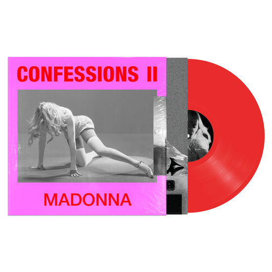 MADONNA - CONFESSIONS II : RED VINYL - LP