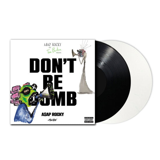 ASAP ROCKY - DON'T BE DUMB : 2LP BLACK & WHITE VINYL - LP