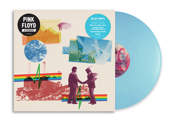 PINK FLOYD - 8-TRACKS : BLUE 180-GRAM VINYL - LP