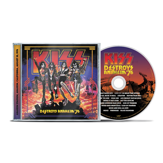 KISS - DESTROYS ANAHEIM 76: REMIXED/REMASTERED - CD