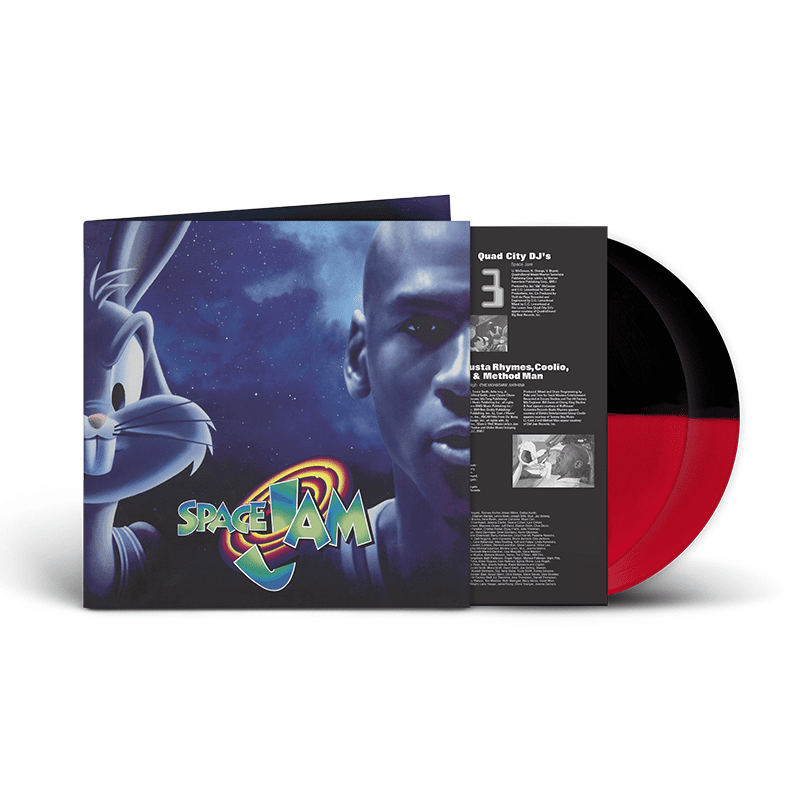 SPACE JAM (MUSIC FROM..) - SOUNDTRACK : 2LP RED/BLACK SPLATTER - LP