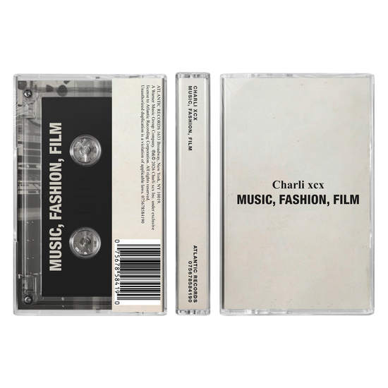 CHARLI XCX - MUSIC FASHION FILM : CASSETTE - CS