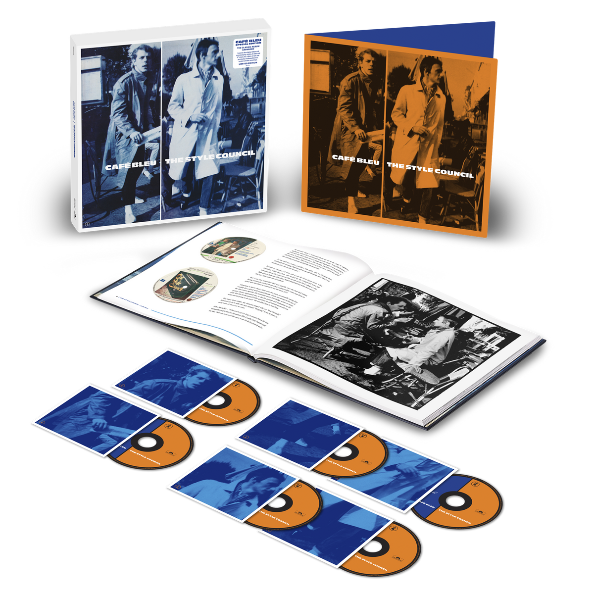 STYLE COUNCIL - CAFE BLEU : 6CD DELUXE EDITION - CD