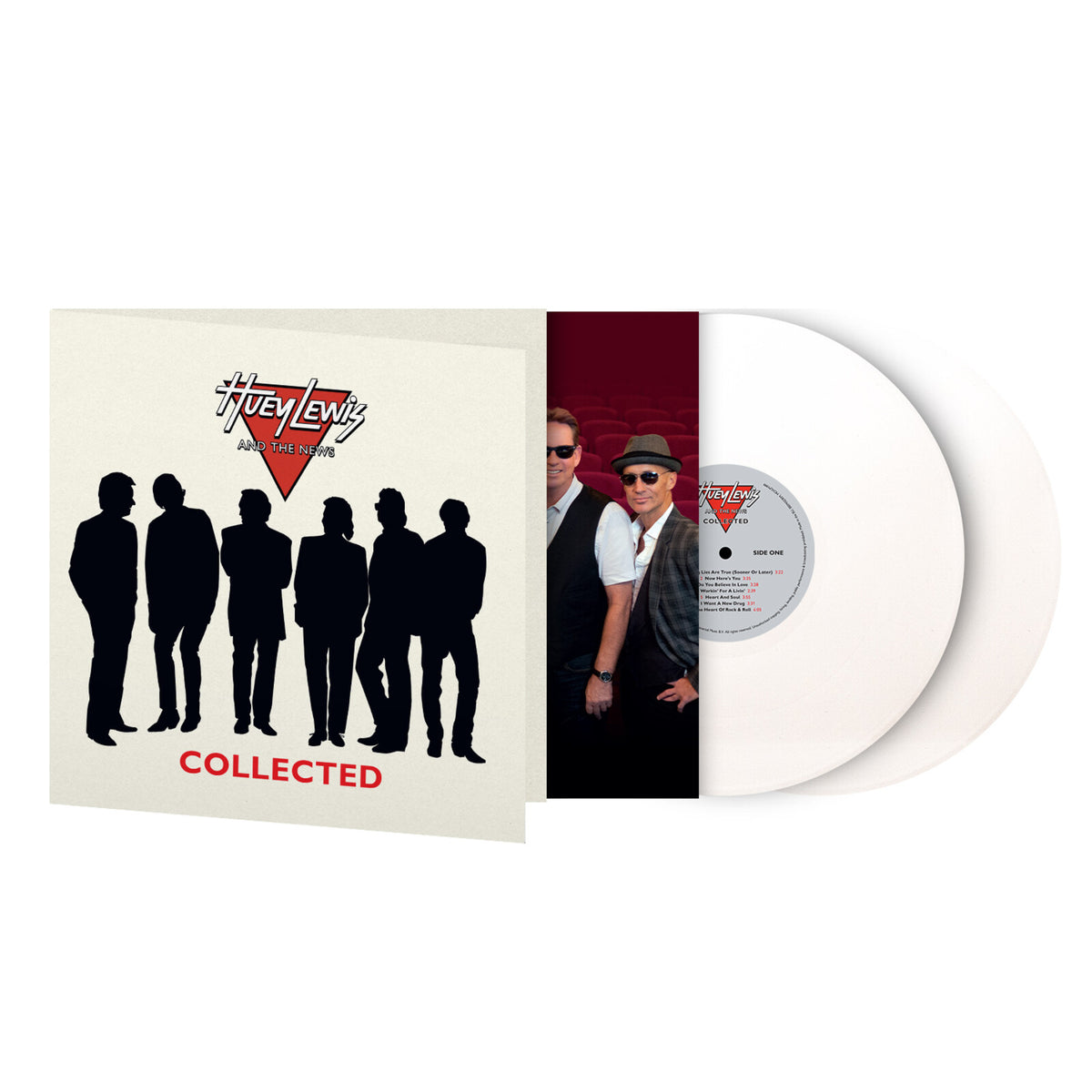 LEWIS, HUEY & THE NEWS - COLLECTED : WHITE 2LP SET (180-GRAM) - LP