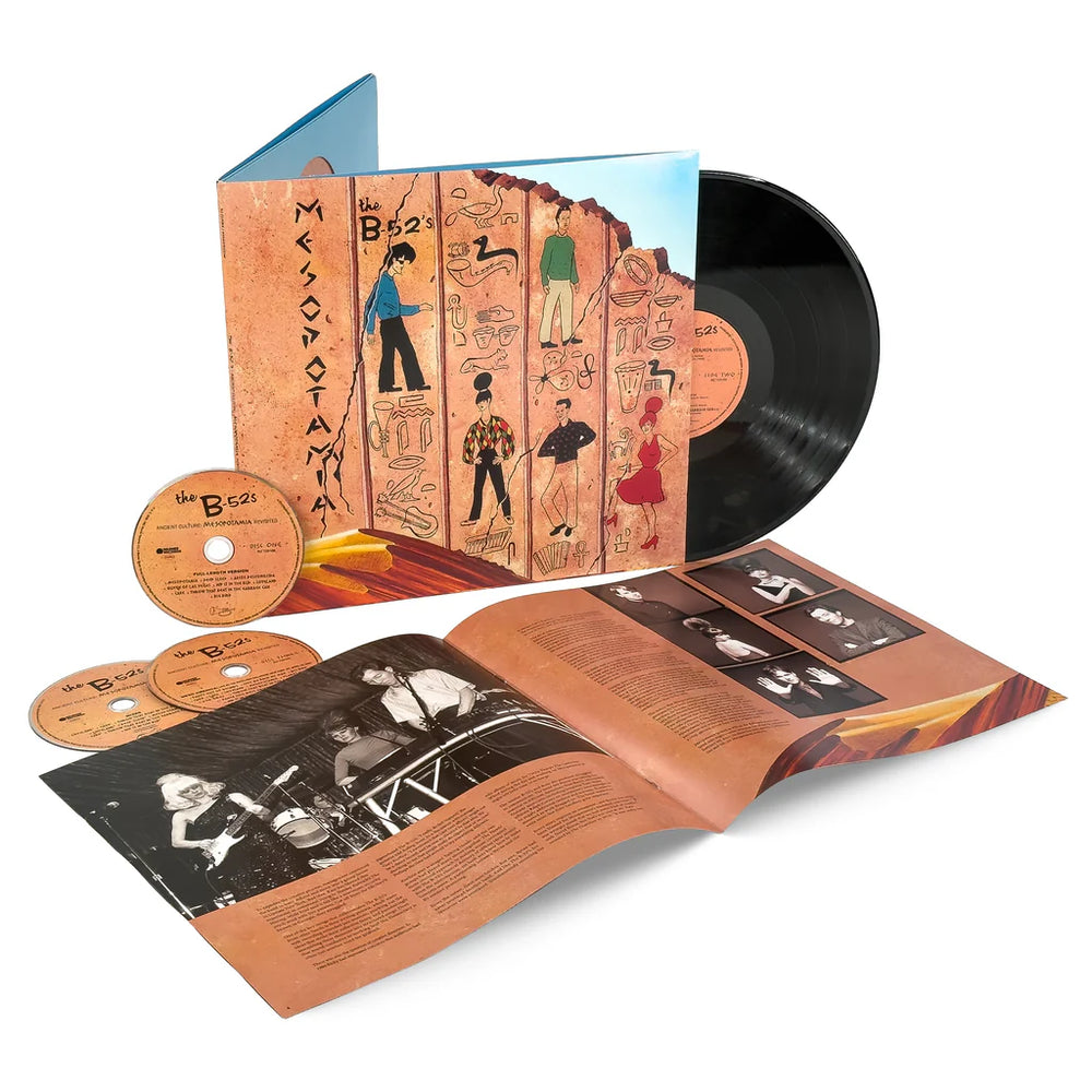B-52'S - ANCIENT CULTURE : LP + 3CD SET - LP