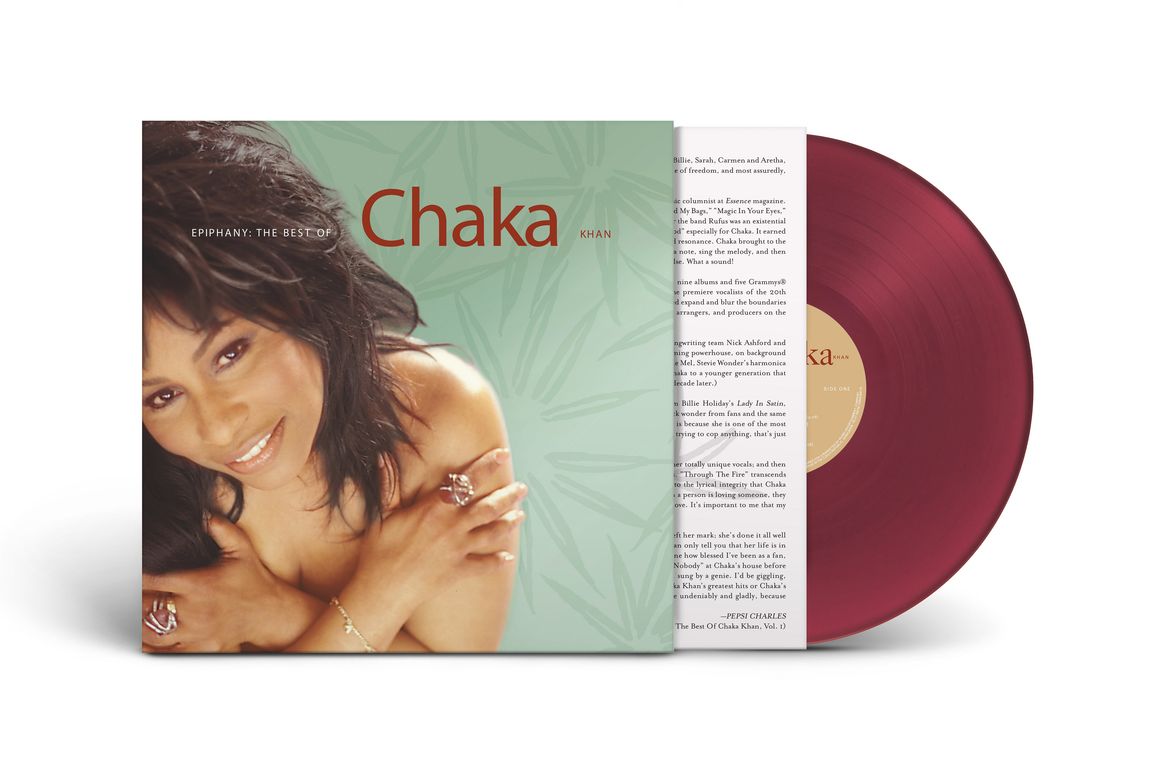 KHAN, CHAKA - EPIPHANY : BEST OF CHAKA KHAN (BURGUNDY) - LP