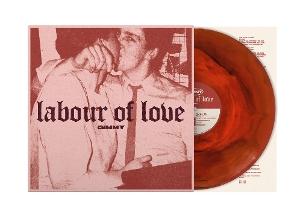 GIMMY - LABOUR OF LOVE: CHERRY/BLACK SWIRL VINYL - LP