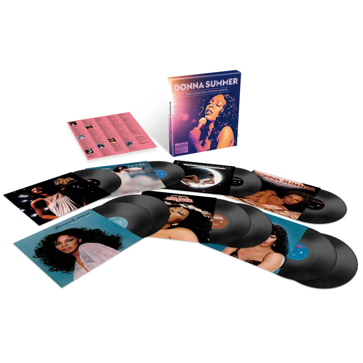 SUMMER, DONNA - CASABLANCA STUDIO ALBUMS : BLACK 10LP - LP