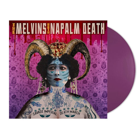 MELVINS / NAPALM DEATH - SAVAGE IMPERIAL DEATH MARCH: ORCHID - LP