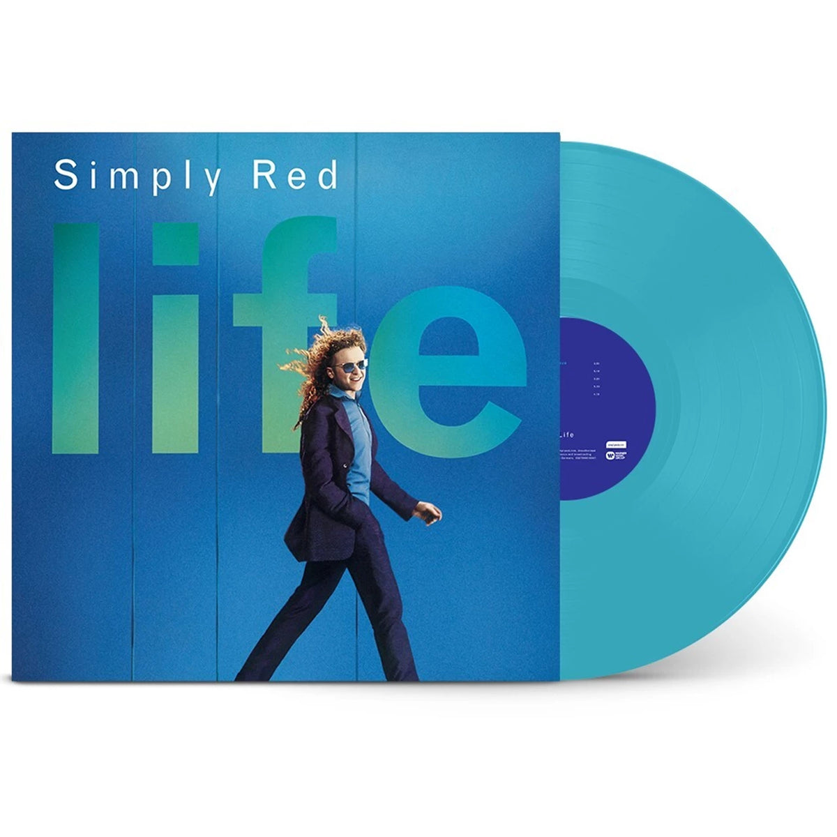 SIMPLY RED - LIFE : CURACAO BLUE VINYL (2026) - LP