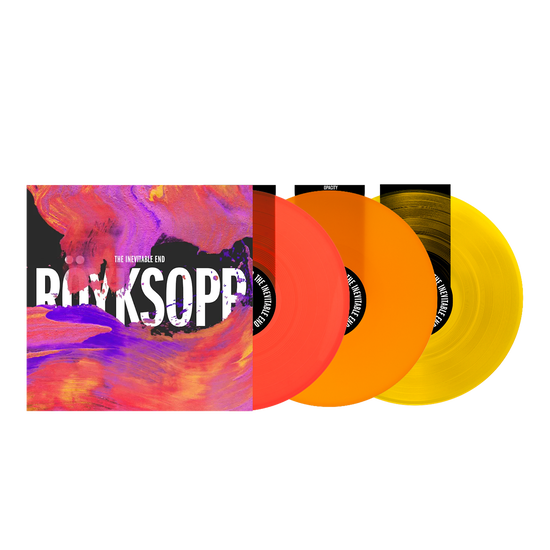 ROYKSOPP - INEVITABLE END + 4 : ORANGE & YELLOW 3LP - LP