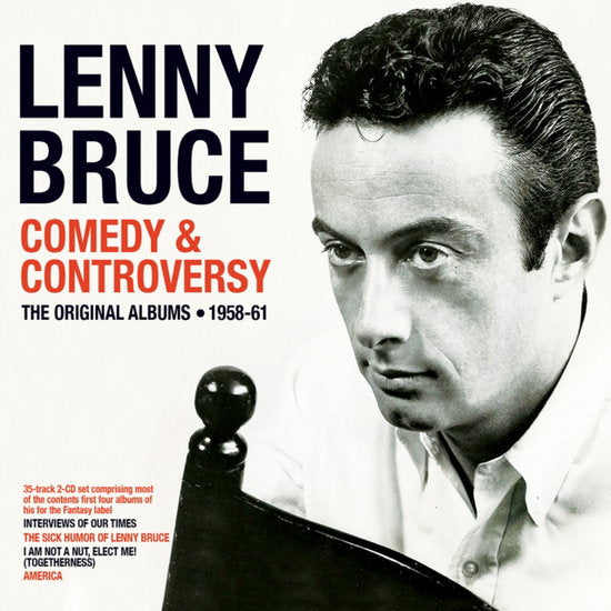 BRUCE, LENNY - COMEDY & CONTROVERSY: ORIGINAL ALBUMS - CD