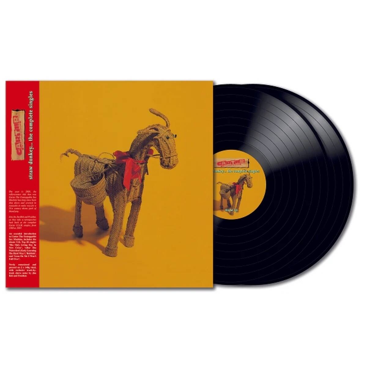 CARTER THE UNSTOPPABLE SEX MACHINE - STRAW DONKEY : COMPLETE SINGLES (2LP) - LP