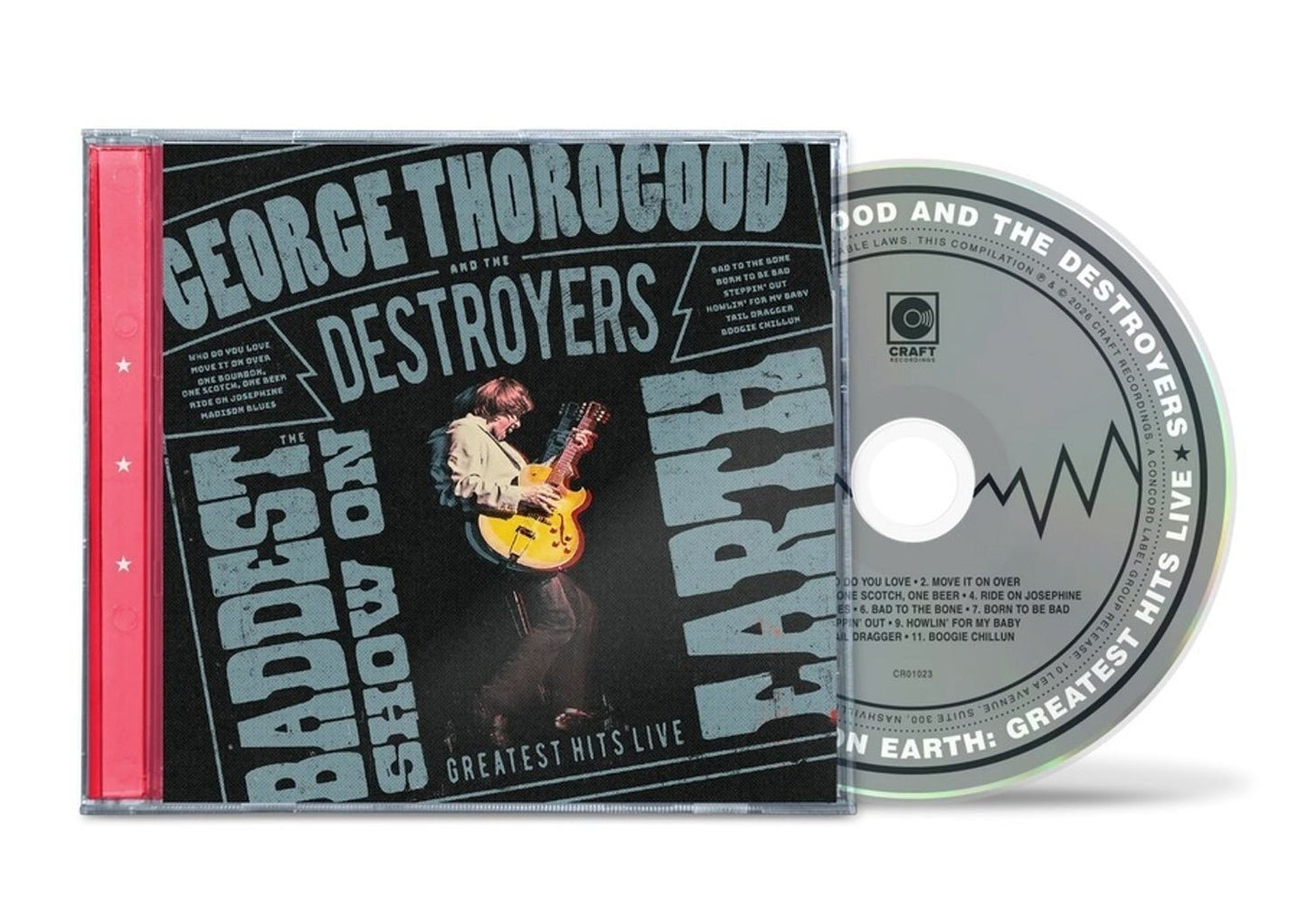 THOROGOOD, GEORGE & THE DESTROYERS - BADDEST SHOW ON EARTH: GREATEST HITS - CD