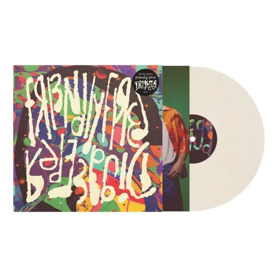 FRIENDLY FIRES - DIG DEEPER : SOLID CREAM WHITE VINYL - LP
