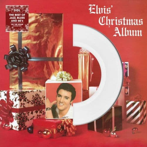 PRESLEY, ELVIS - ELVIS' CHRISTMAS ALBUM + 9 : WHITE VINYL - LP