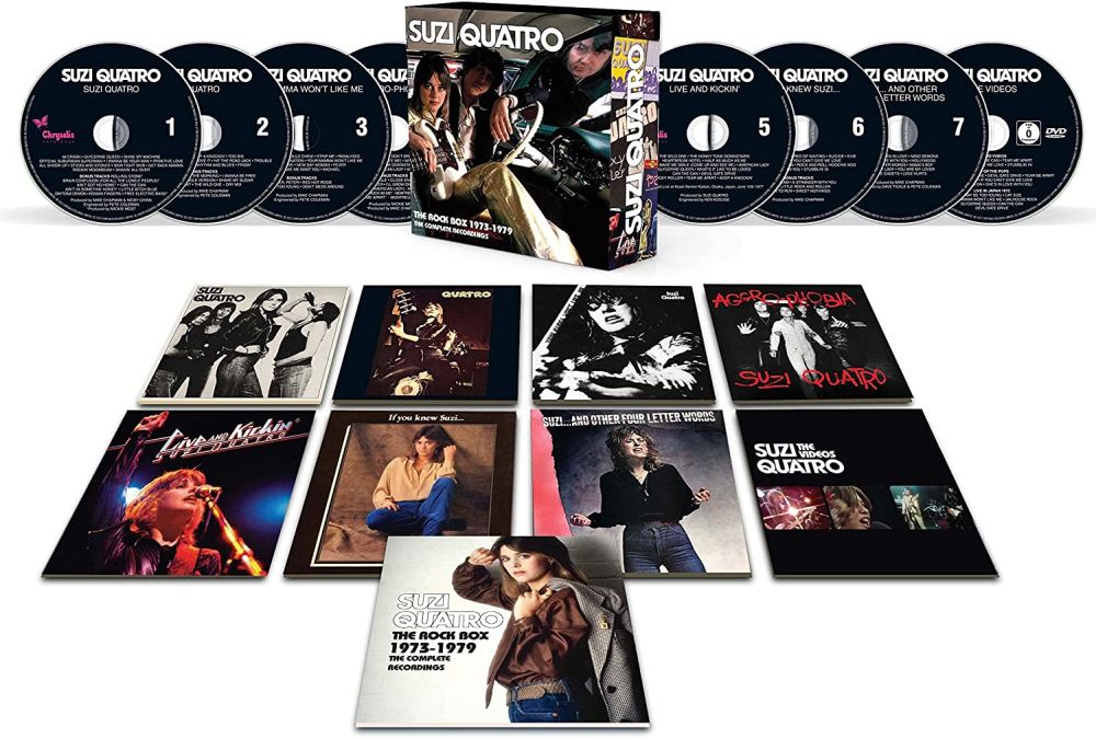 QUATRO, SUZI - ROCK BOX : 1973 - 1979 (7CD + DVD SET) - CD