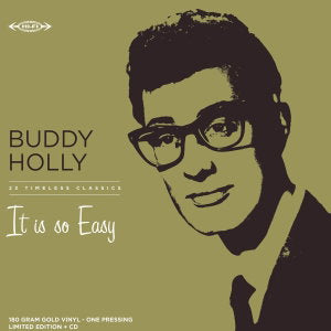 HOLLY, BUDDY - IT IS SO EASY: GOLD VINYL + CD - LP
