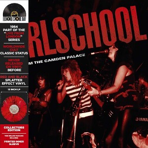 GIRLSCHOOL - LIVE FROM THE CAMDEN PALACE: RED/BLACK - LP