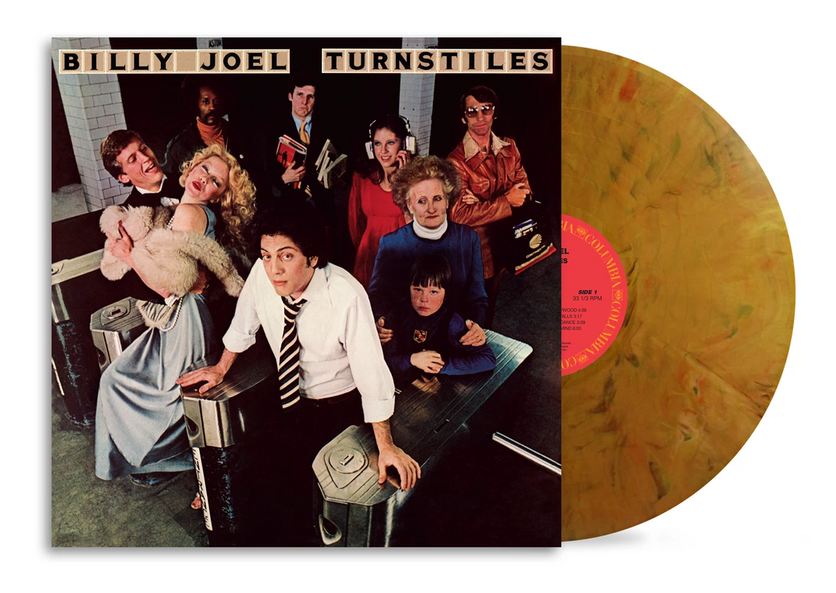 JOEL, BILLY - TURNSTILES : SUBWAY TOKEN GOLD VINYL - LP