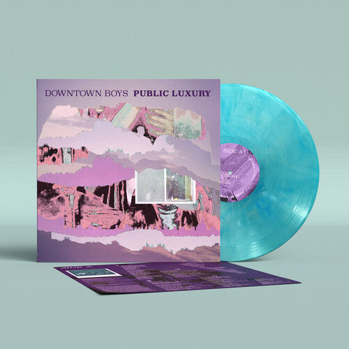 DOWNTOWN BOYS - PUBLIC LUXURY : OCEAN BLUE VINYL - LP