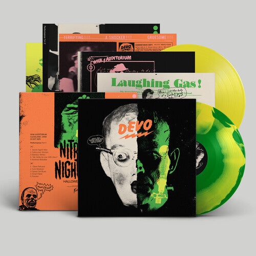 DEVO - NITROUS NIGHTMARE ... : GREEN & LEMON - LP