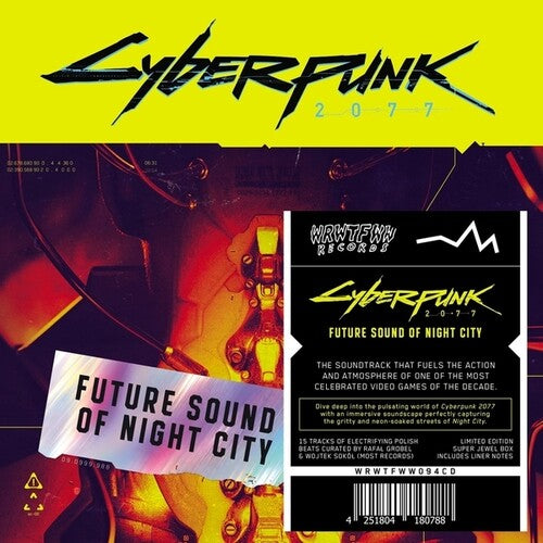 CYBERPUNK 2077 - FUTURE SOUND OF NIGHT CITY SOUNDTRACK - CD