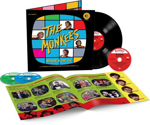 MONKEES - MADE FOR TV : SEASON ONE (LP + 2CD + BR) - LP