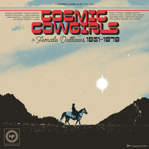 VARIOUS - COSMIC COWGIRLS & FEMALE OUTLAWS 2LP - LP