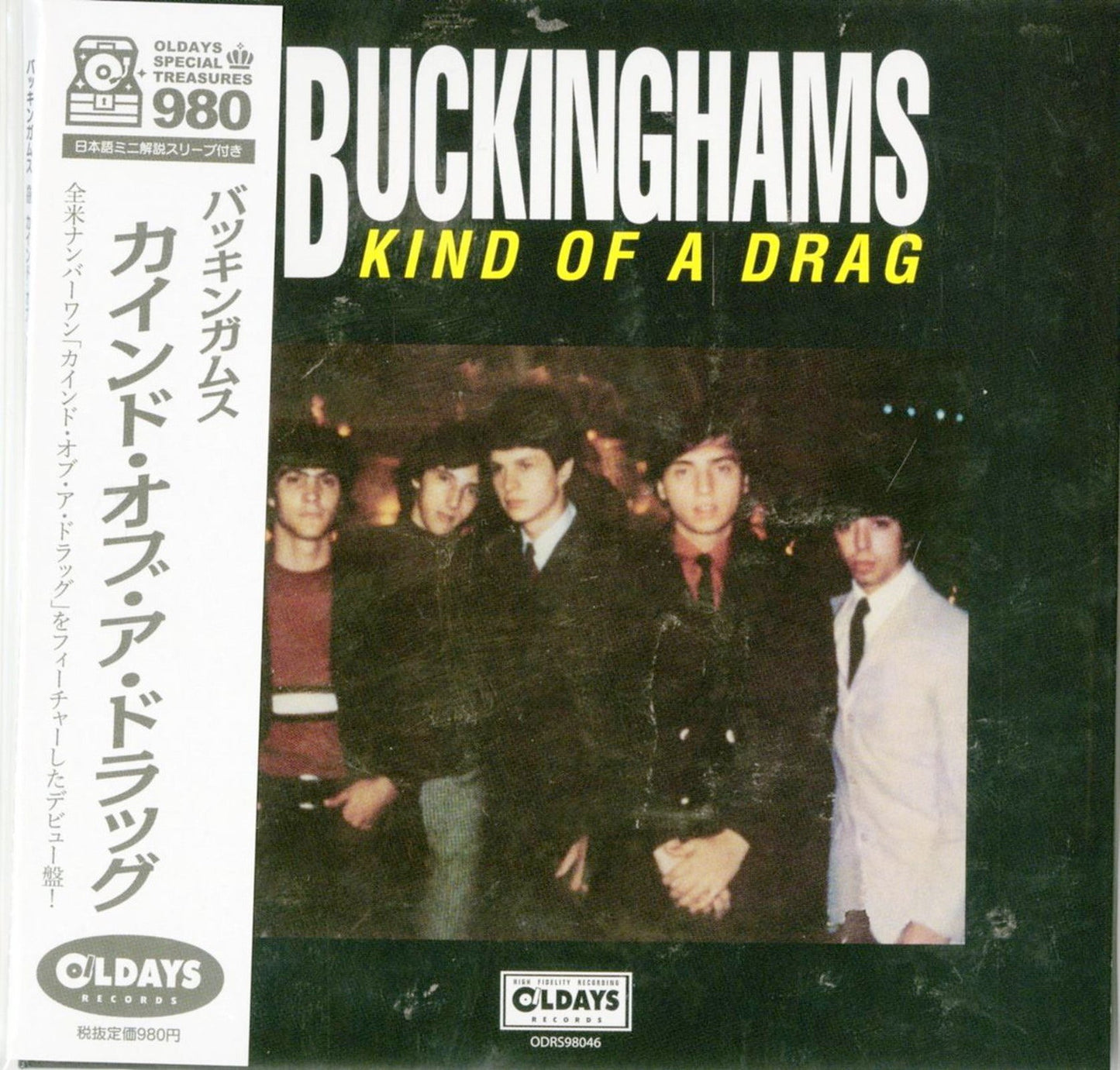 BUCKINGHAMS - KIND OF A DRAG + 2: JAPANESE CARD SLEEVE - CD