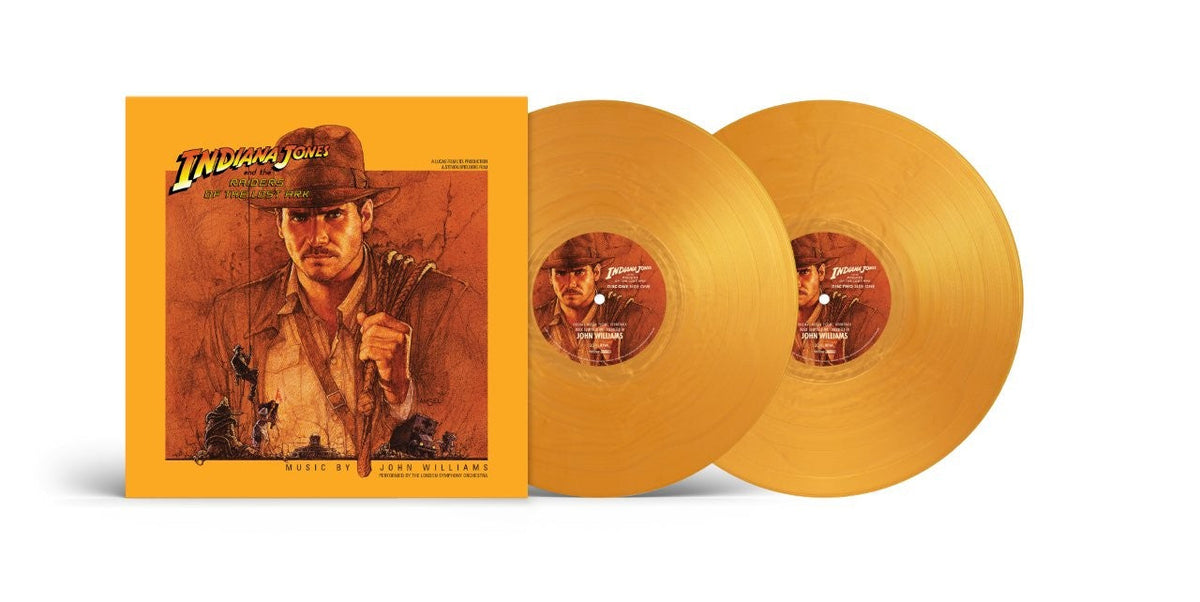 INDIANA JONES & RAIDERS OF THE LOST ARK - SOUNDTRACK : GOLD 2LP SET (2026) - LP
