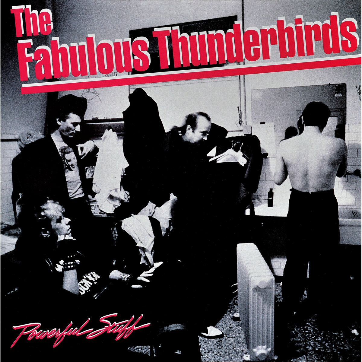 FABULOUS THUNDERBIRDS - POWERFUL STUFF: BLUE VINYL - LP