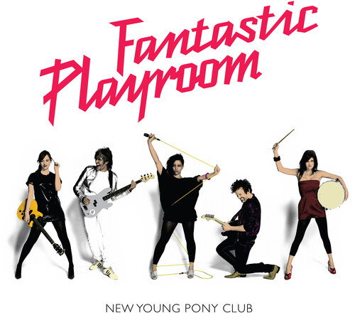 NEW YOUNG PONY CLUB - FANTASTIC PLAYROOM : PINK VINYL - LP