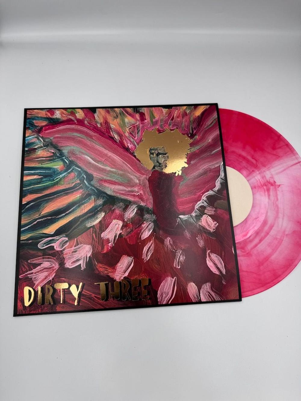 DIRTY THREE - LOVE CHANGES EVERYTHING : GLASS RED - LP