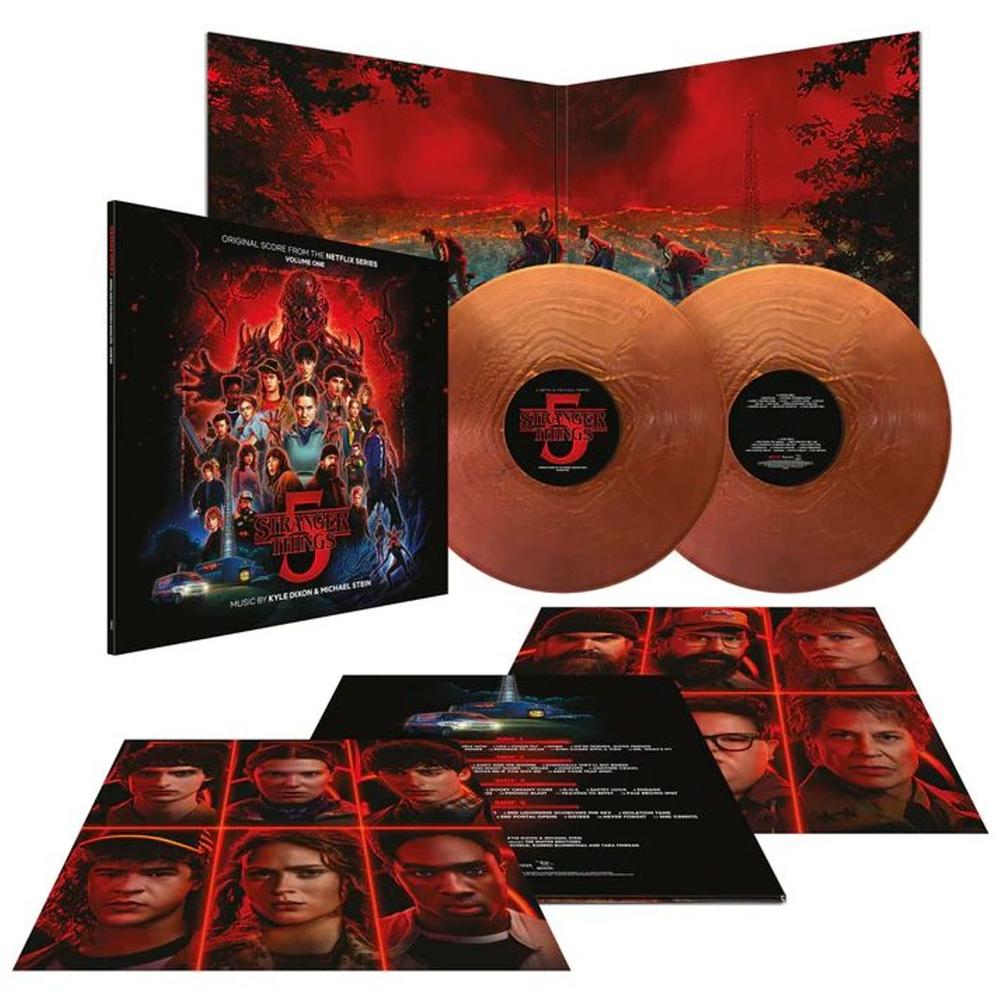 STRANGER THINGS - SEASON 5 [ORIGINAL SCORE) : BRONZE VINYL - LP