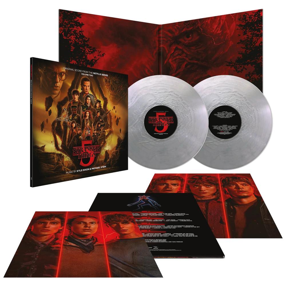 STRANGER THINGS - SEASON 5 [ORIGINAL SCORE) : SILVER VINYL - LP
