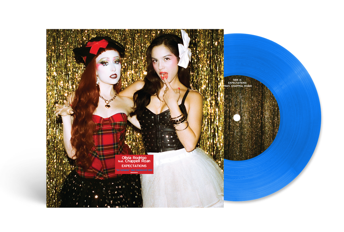 RODRIGO, OLIVIA & CHAPPELL ROAN - EXPECTATIONS : BLUE TRANSLUCENT VINYL - 7