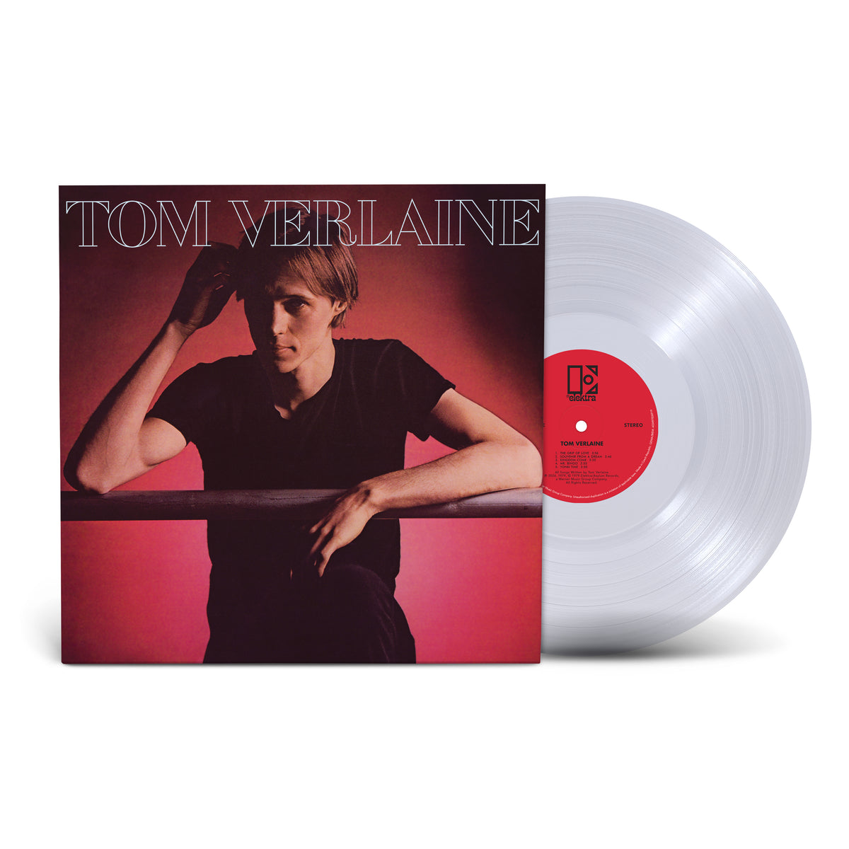 VERLAINE, TOM - TOM VERLAINE : CLEAR VINYL (2026) - LP
