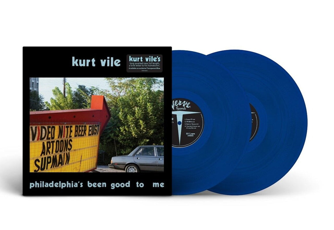 VILE, KURT - PHILADELPHIA'S BEEN GOOD TO ME : BLUE - LP