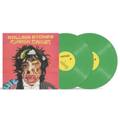 ROLLING STONES - FOREIGN TONGUES : GREEN 2LP SET - LP