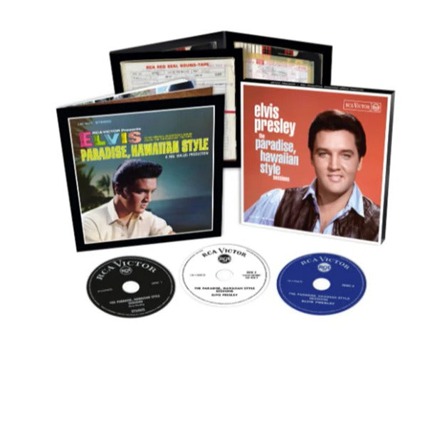 PRESLEY, ELVIS - PARADISE HAWAIIAN STYLE SESSIONS: 3CD - CD
