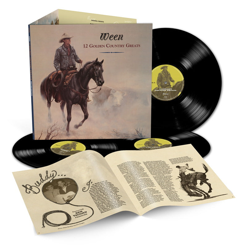 WEEN - 12 GOLDEN COUNTRY GREATS : 3LP DELUXE - LP